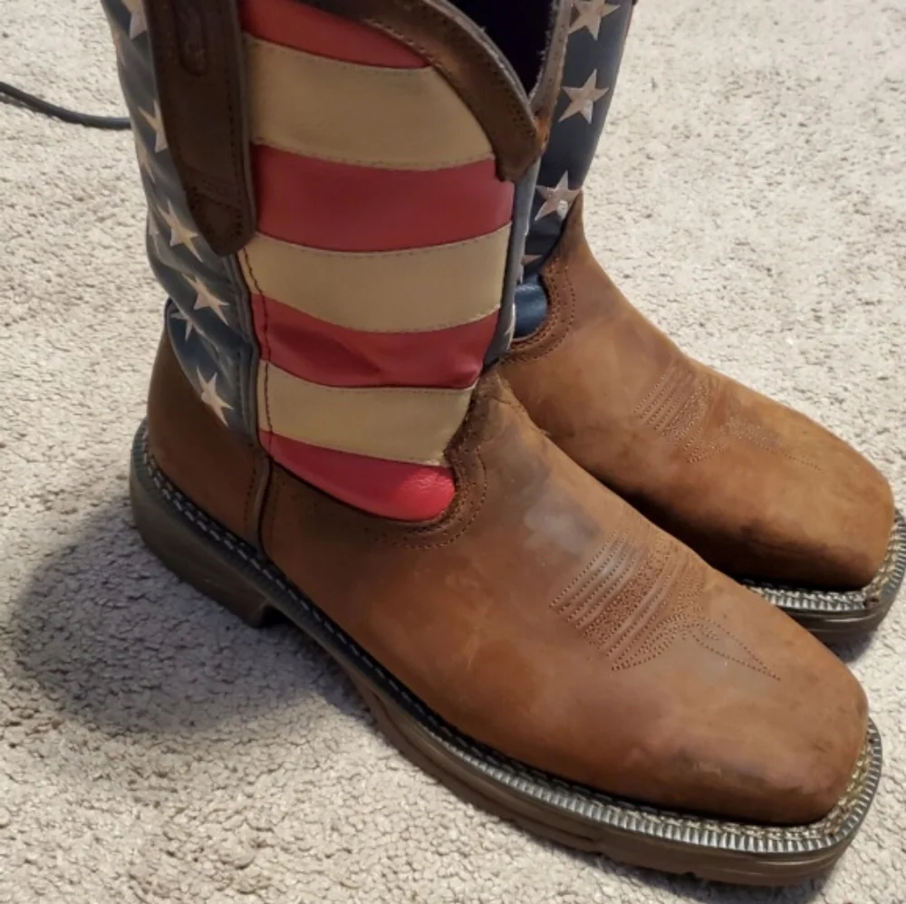 Rebel by Durango Men's Steel-Toe Work Boots - Picture 3 of 4